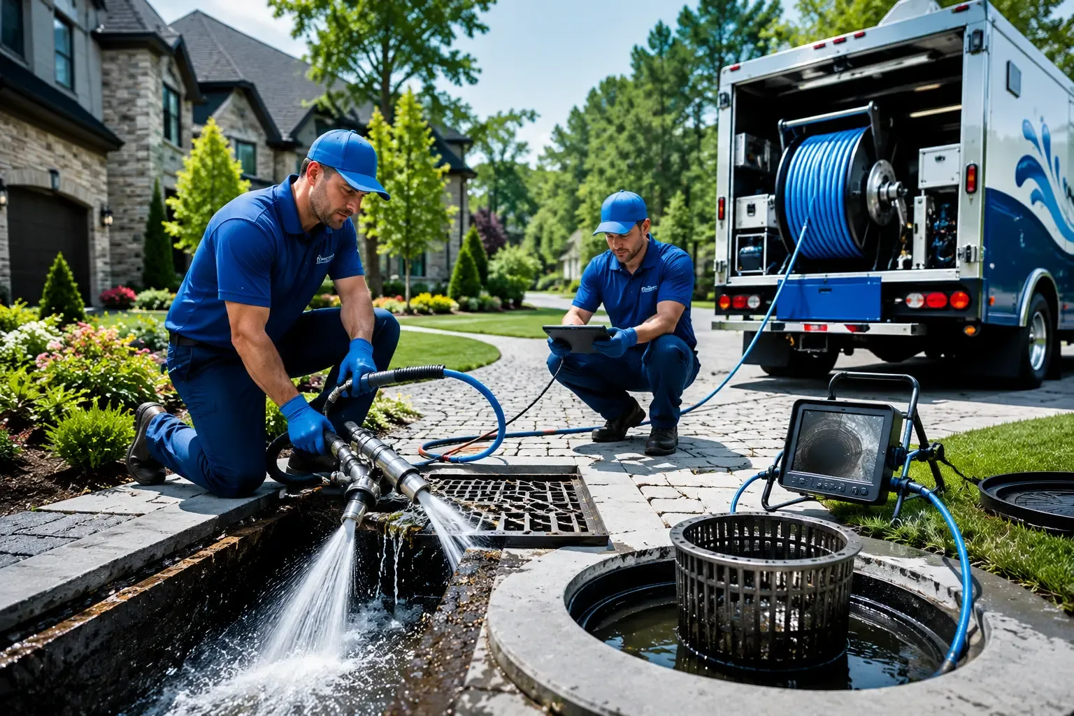 Local outdoor drain cleaning professionals in Barry, MN