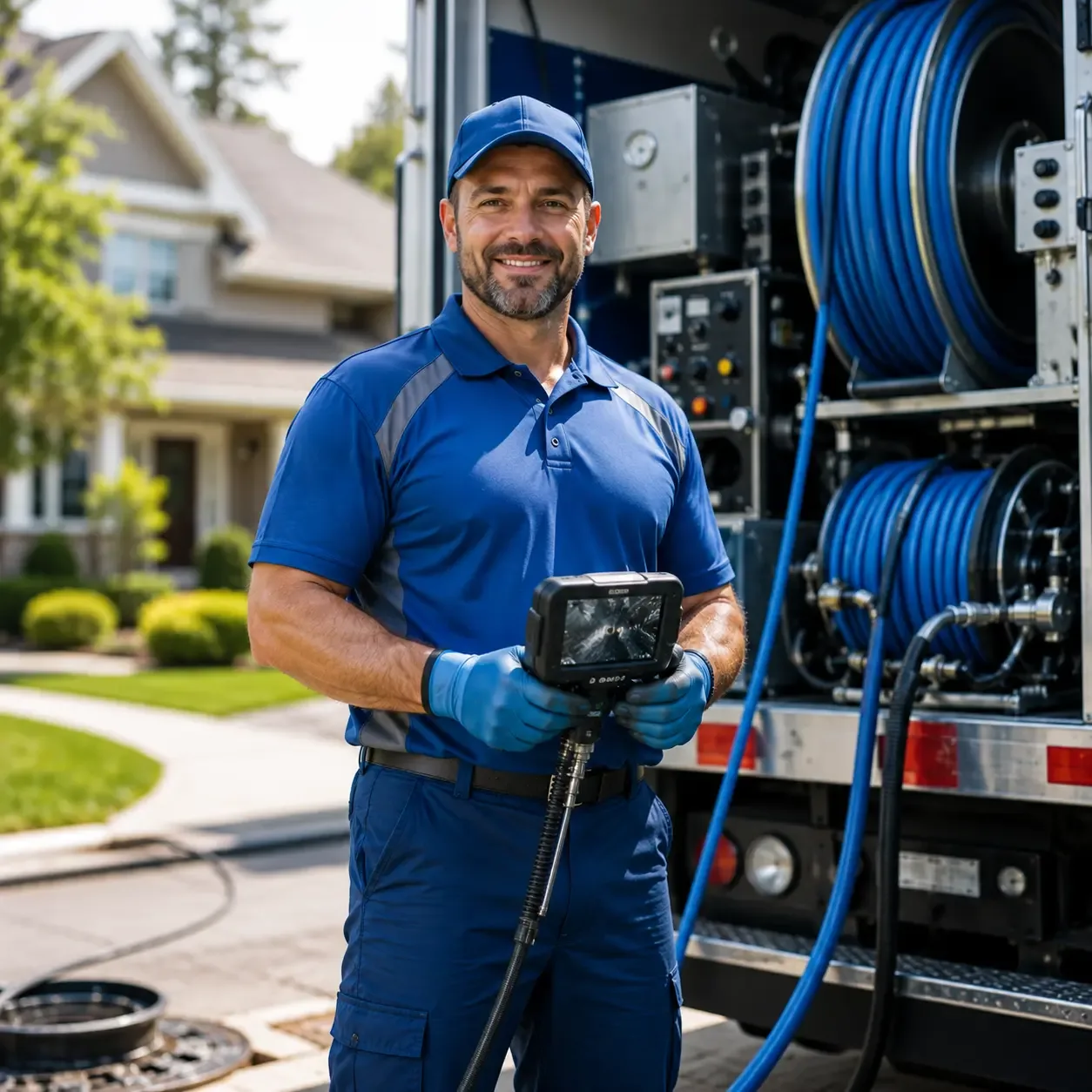 Local outdoor drain cleaning specialists in Barry, MN